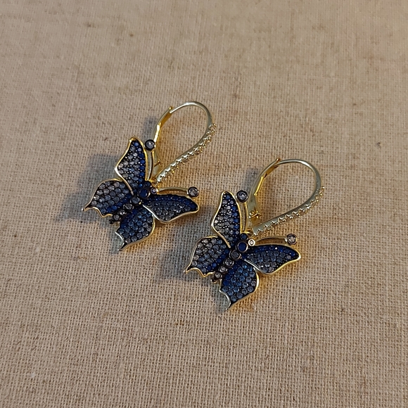 Butterfly earrings - Picture 3 of 7